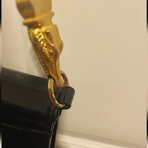 Vintage Sasha Fabiani Croc Purse